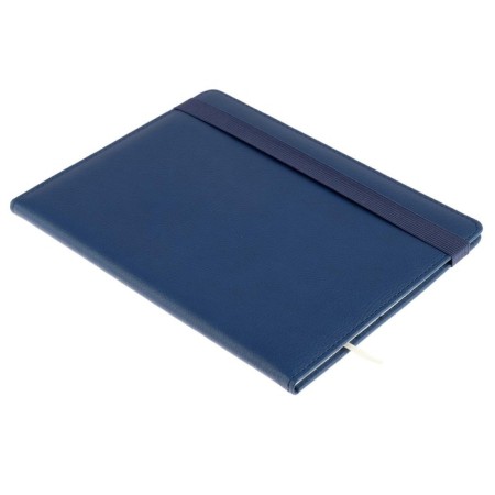 Universal diary for grades 1-11 Dark Blue, hard cover, artificial leather, elastic band, lies, 48 ​​sheets-1