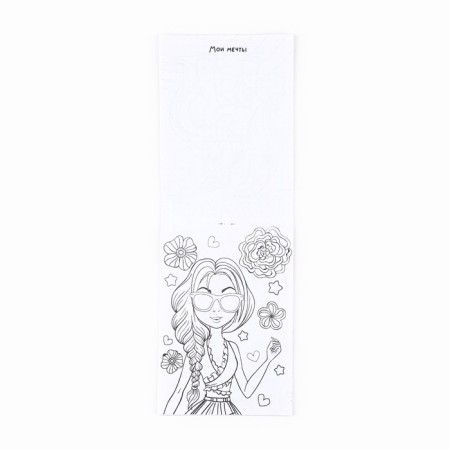 Notepad Coloring A6, 12 sheets "Believe in the miracle"-2