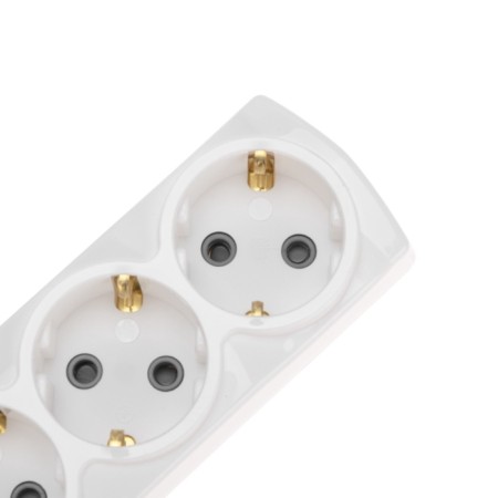 Extension cord Premium 3 nests, 3m, 3x1.5mm², s/h, white rexant-2