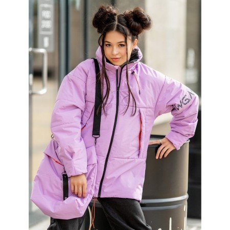 Jacket for girls, height 170 cm, lilac color-1