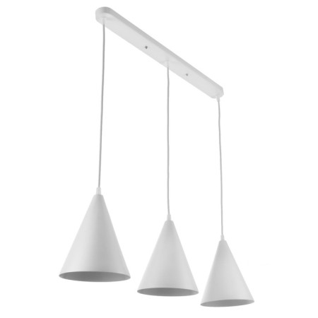 Lamp Bayerlux suspension Bayerlux "cone" 3he14 40W white d = 16, h = 20+60 cm-3