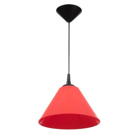 Susage "cone" 1x15W E27 Model: BR 00270 Black/Red 25x25x15cm