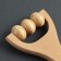 Massage "Drum", wooden, 15 × 8 × 3 cm, 3 balls