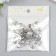 Buttons plastic for creativity 2 punctures "Crystal" set 40 pcs 1.1x1.1 cm