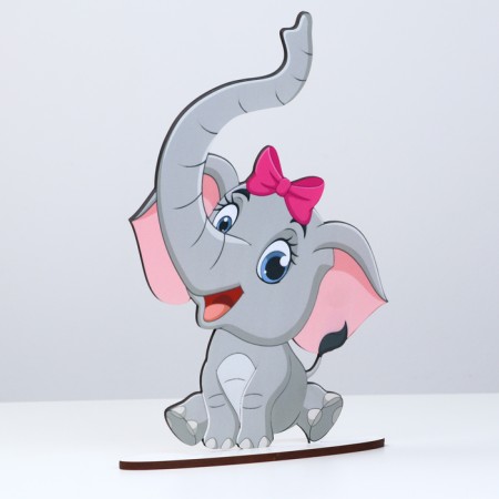 Stand for hairpins and bows "Elephant, 30 x 21 cm-1