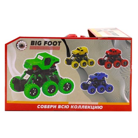 Inertial Funky Toys “SUV” machine, red color-4