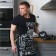 Rock’N’Roll kitchen set: apron, tack, towel