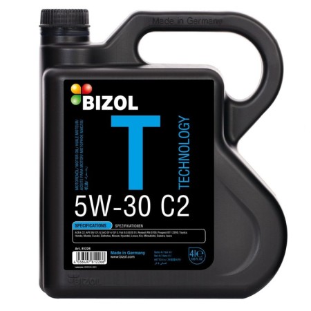 Motor oil Bizol Technology 5W-30 C2, NS Synthetic, 4 liters