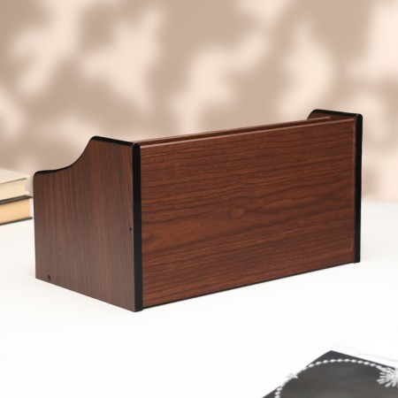 Organizer 3 sections, with a drawer and a napkin 30*17*16cm-3