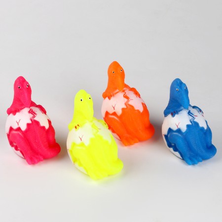 Bloody rubber hornet light "dinosaurus", MIX color, in showbox-1