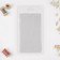 A set of patch for outerwear, adhesive, sheet 10 × 18 cm, 10 pcs, the color is light gray