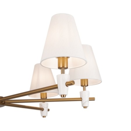 Freya FR5371CL-07BS Pietra ceiling lamp, 840x840x580 mm, E14, 7x40W, brass color-3