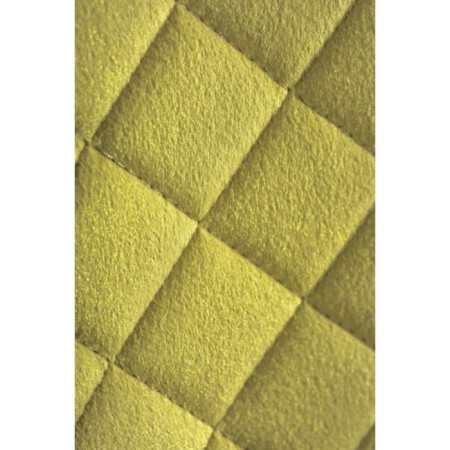 Stol on a metal frame DABL Metal/velor, gold/green 45x51x86 cm-5