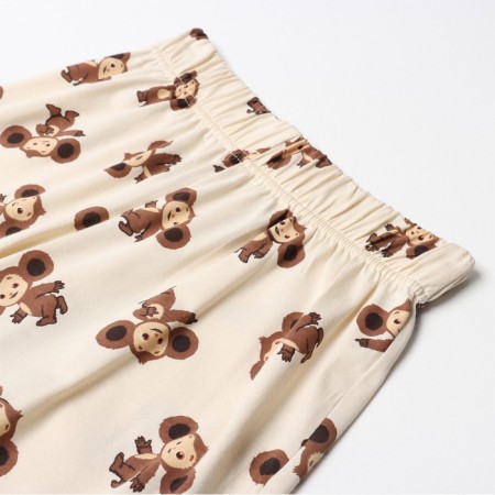 Female pajamas (T -shirt and trousers) KAFTAN Cheburashka r. 40-42-8