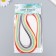 Strips for quilling 180 strips density 120 g "color" width 0.3 cm length 54 cm