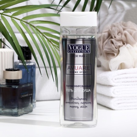 Гель для душа Vogue Collection "Avuare homme sport", мужской, 250 мл-2