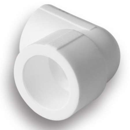 Aqualink transitional square, polypropylene, d = 25-20 mm, 90 °-1