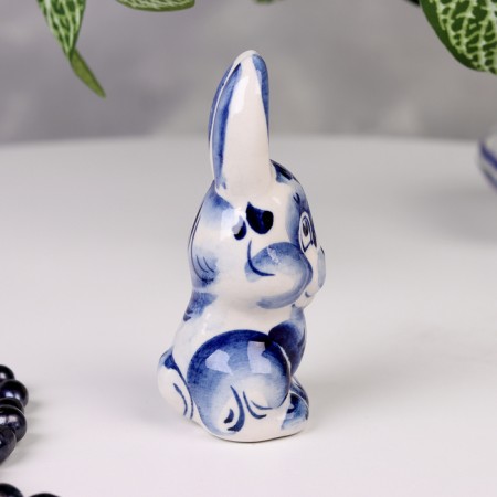 Souvenir "Hare Stepashka", Gzhel-3