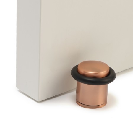 Door stop U302AC, D = 27 mm, h = 40 mm, Copper color-4