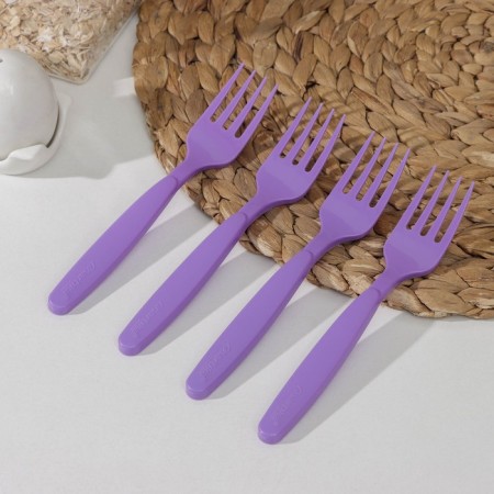 Set of Cesare forks, 4 pcs, Mix color-1