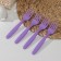 Set of Cesare forks, 4 pcs, Mix color