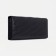Women's wallet on magnets, black color