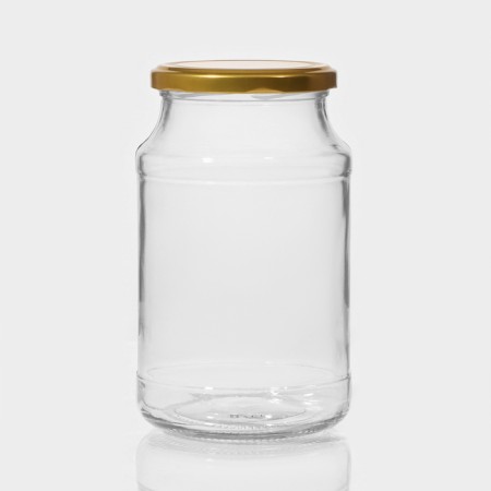 A set of glass cans with a conservation lid, TO-82 mm, 0.9 l, 6 pcs-1