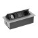 Luazon Lighting, 16 A, double, in the table, 2xUSB, 2.1 A, silver