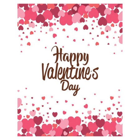 Pillow Golk "Valentine's Day, decorative, size 16x45 cm-1