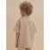 T -shirt for boys, height 128 cm, sandy color