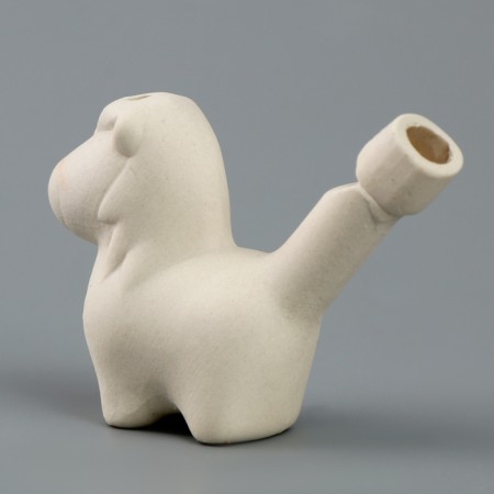 Ceramic whistle for coloring "Horse"-3