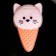 Figure soap "Free Cat" pink, 80g