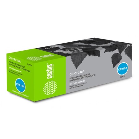 CACTUS CS-CF210A CF210A cartridge, for HP LJ Pro 200 M251/M276, 1600 pages, black color-1