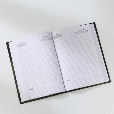 Diary in a solid cover A5, 160 L "Green"-1