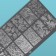Stamping disk Metal "leaflets", 12 × 6 cm