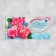 Money envelope "with an anniversary", pink roses, 16.5 × 8 cm