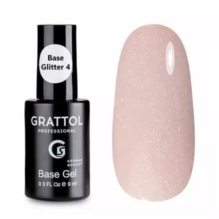 Base Grattol Glitter No. 04, 9 ml