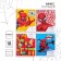 Notebook in the line of 18 sheets, 4 types of mix, cover coated paper, spider-man