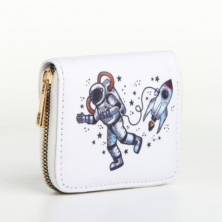 Lightning wallet, white color