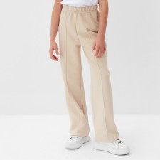 Брюки для девочки MINAKU, цвет бежевый, рост 164 см