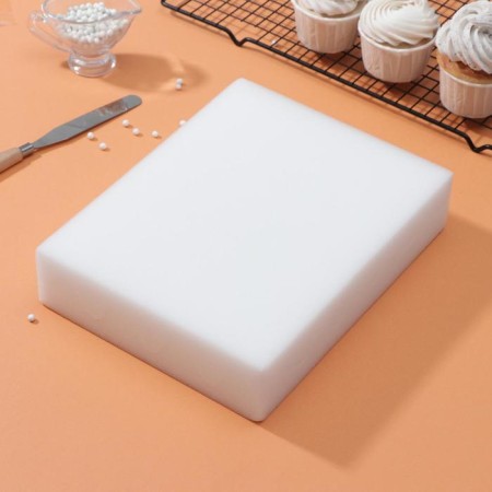 A set of mats for drying flowers from mastic, 2 pcs, 24.5 × 19 × 2.5 cm, white color-3