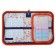 Penal 1 section 130 x 190 mm, hinged bar, Hatber "Basketball", black/orange (volumetric 3D risun) NPN_46066