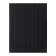 Tiffany blanket, size 195x220 cm, black color