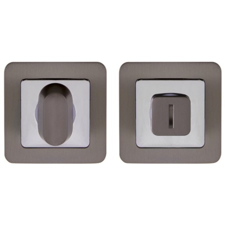 Sworplain handle Punto BK6 QR GR/CP-23, graphite/chrome color