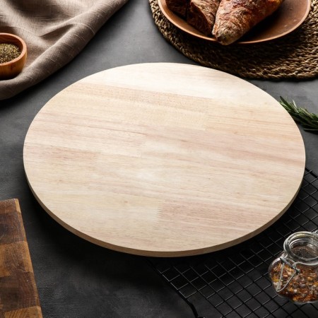 Cutting board Magistro "oak", d = 35 cm, oak-2
