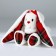 Soft toy Bunny "LI Schoolgirl", hare