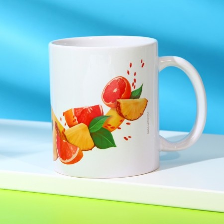 Set of mug and tea "Juicy days", 50 g.-2