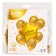 Bouquet of balls “Happy Birthday, Star”, latex, foil, set: 7 pcs., Mix