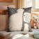 Pillow Ethel "Bear" 40x40 cm, velor, 100% p/e