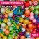 Confectionery Sprinking "Bright confetti", mix, 20 g
